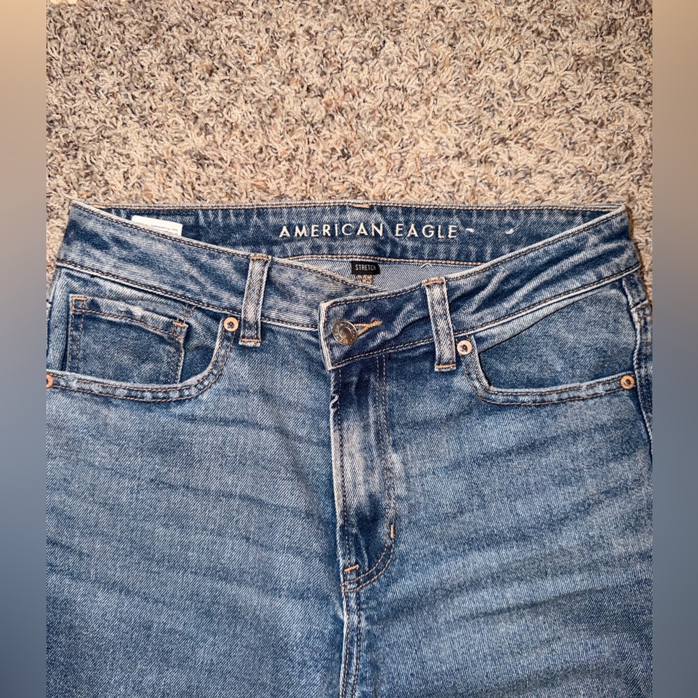 American Eagle Outfitters High Rise Crossover Jeans